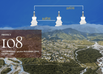 108 sacred stupas to rise in GMC, here is why that number matters